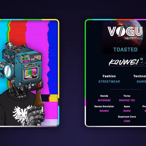 vogu TAR card - 687