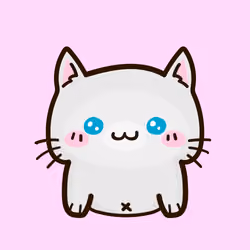 #010 Whity Blue Cat