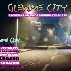 Ghostface Ad Space Billboard