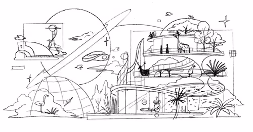 roughsketch of solarpunk01