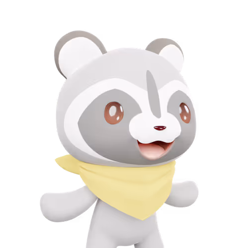 3D LEELEE-2nd-Raccoon-#00806