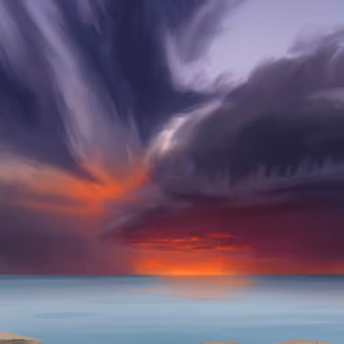 Fire in the sky