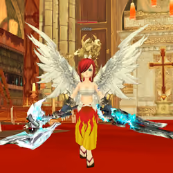 Slayer_Erza with guardian wings
