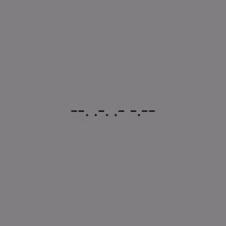 Gray Morse #808080