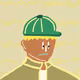 #-414 Green crayons