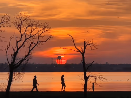 Sunset - Rayleigh Scattering