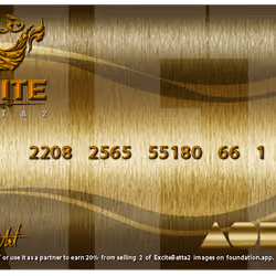 VIP Gold card