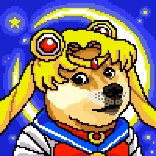 Dogepunks #88 - Sailor Moon Doge