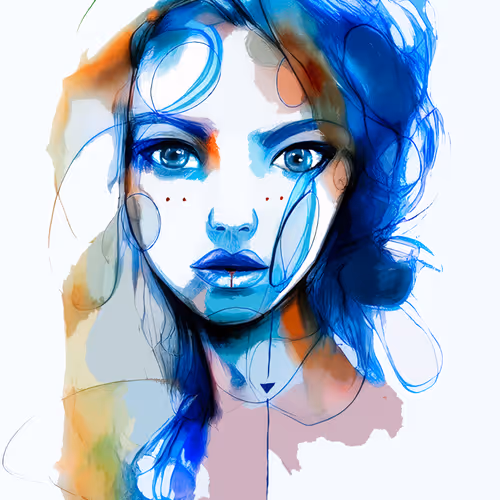 Colorful Faces Vall