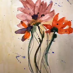 Watercolor Flower #2