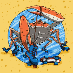 King Crab Sk8 #48