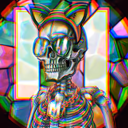 memenft official shiller (3) phased Cryptskullyz #71