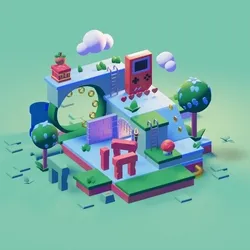 Bliss Space Game World