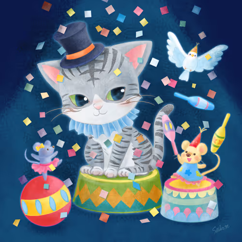 ＃6「Circus cat」