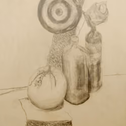 Still life with a rose