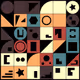 Geo Squares #124