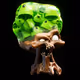 Skull CapHeads Series - #02_Green Super Skinny.