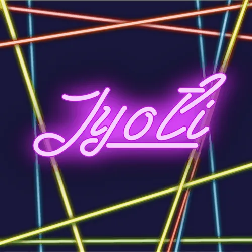 Neon Names Rainbow