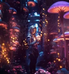 futuristic nature