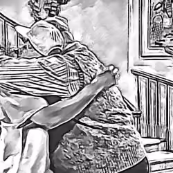 Uncle Phil hugs Will — The Fresh Prince of Bel-Air