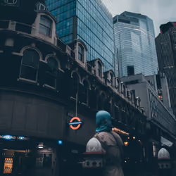 The financial district