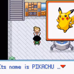 Its name is PIKACHU