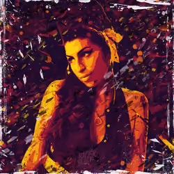 Amy Winehouse. Club 27. Pop Art.