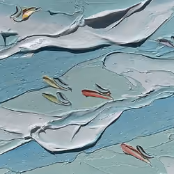 "Beach Blueys Study 5 (18.12.20) - Plein Air"