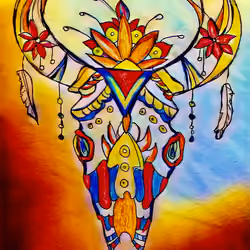 Life of the Bull Skull