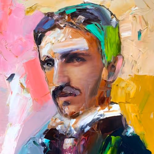 Expressionist Face Art