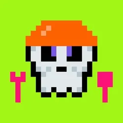 Kawaii SKULL #9407