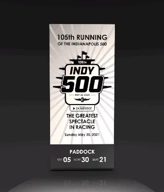 2021 Indianapolis 500 Commemorative Nft Collection