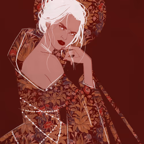 Patterned Girl #3