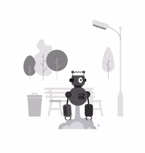Robot Robot in the Park, not giving a park