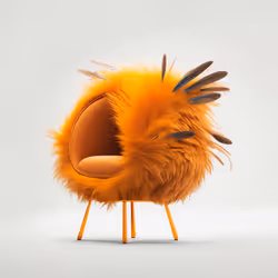 Feather Armchair #063