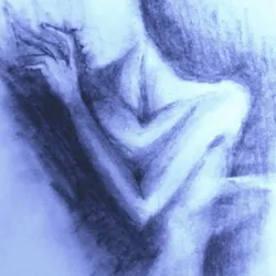 The mirror is the soul of a woman