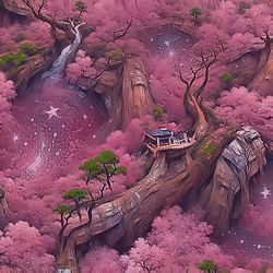 A Cosmic Morning in Spring