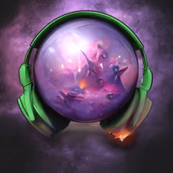 Periwinkle sphere 