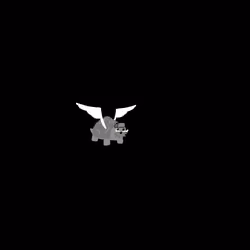 Cannibal Turtles with Wings X Blvk & Silver
