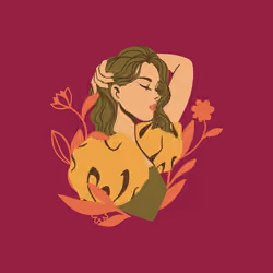 Blossoming Girl