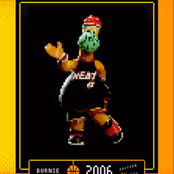 Miami HEAT - 15-bit Burnie NFT - 14/15