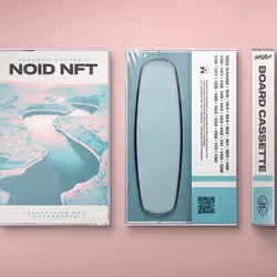 Size 154cm Wakeboard - NOid NFT Cassette #003