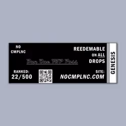 GENESIS Ticket #22