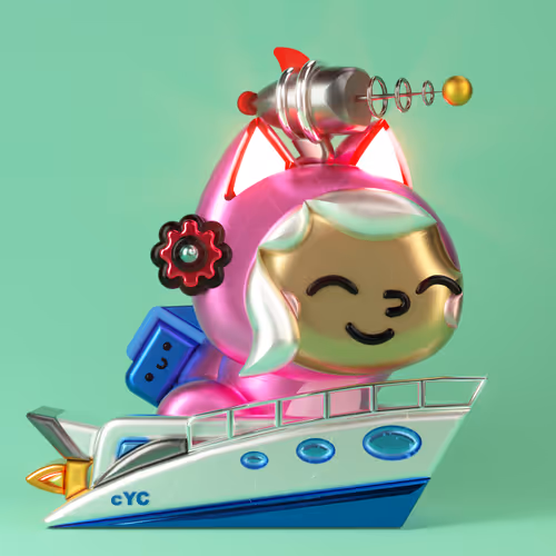 gm 3D - 3D Robopet #8995 (Cyborgee Yacht Club Special Edition)