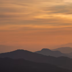 Sunset Mountain Layers #22
