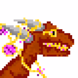 CryptoPix Dragons #39Rich-Red