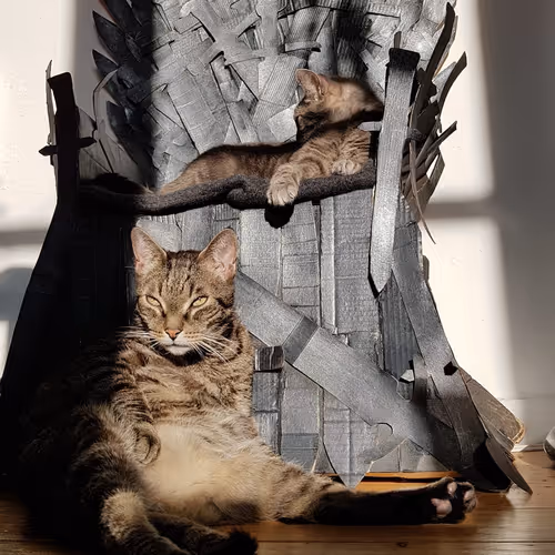 Heinrich & Otis #002 - Chilling on the throne GOT