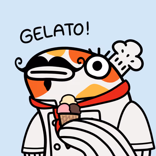 Carp #023 - Caio with gelato