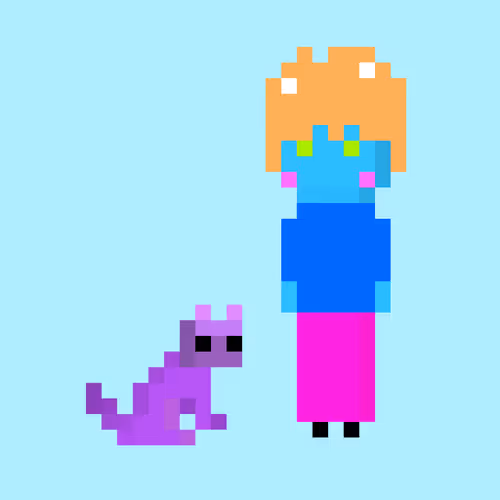 Cat cuddling with child