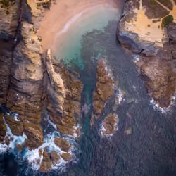Hidden beach